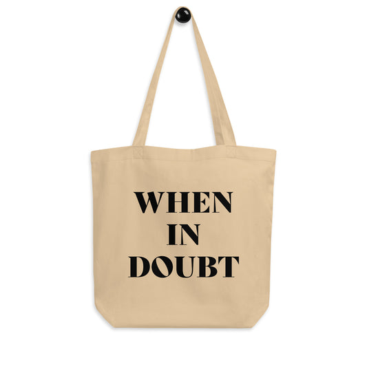 When in doubt, blame night shift Eco Tote Bag