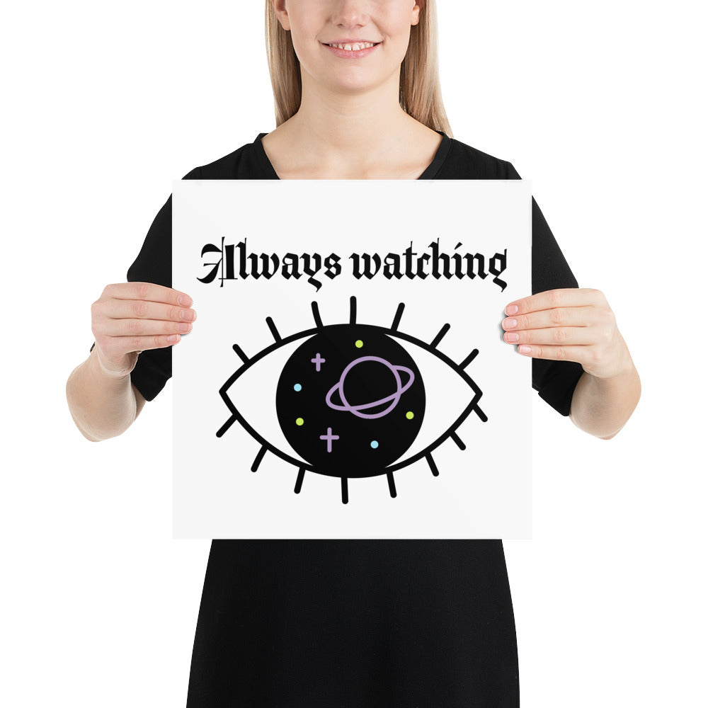 Always watching Poster