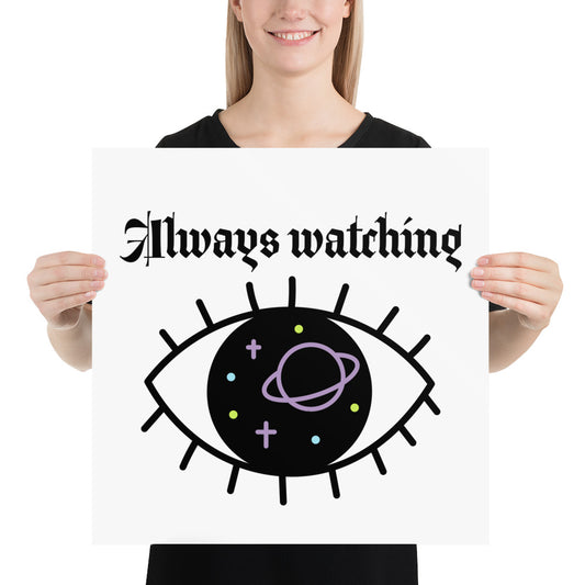 Always watching Poster