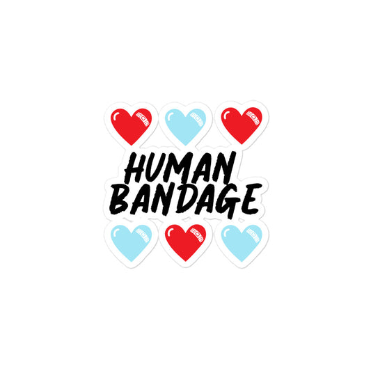 Human Bandage (Red and Blue)