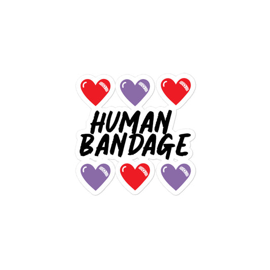 Human Bandage (Red and Purple)