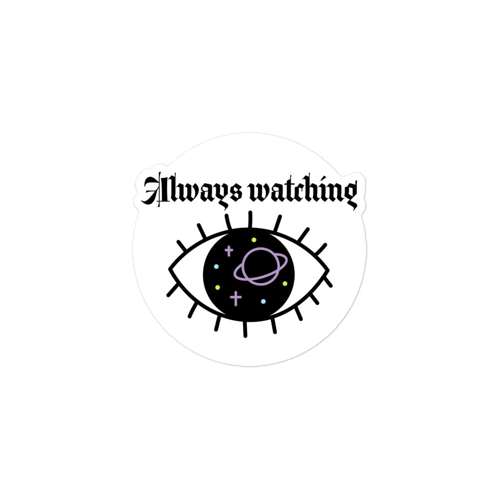 Always watching Sticker