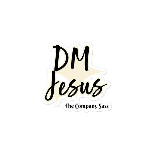 DM Jesus stickers