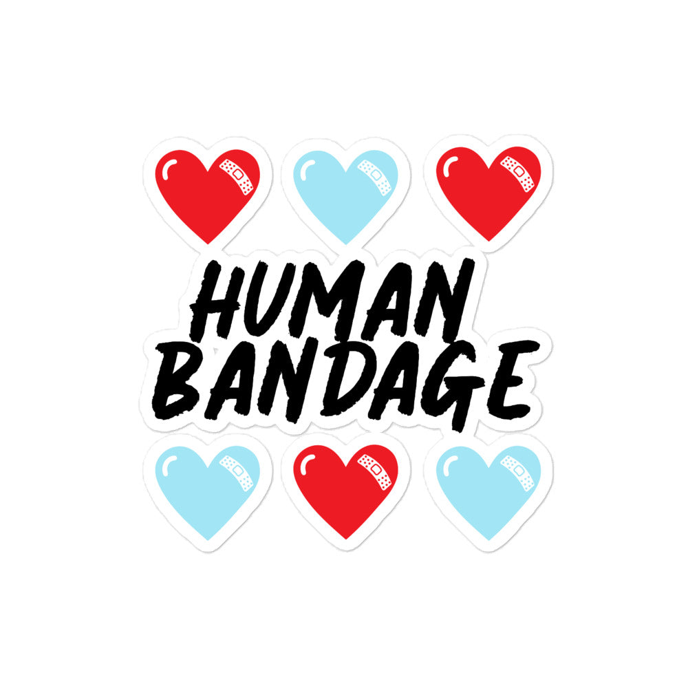 Human Bandage (Red and Blue)