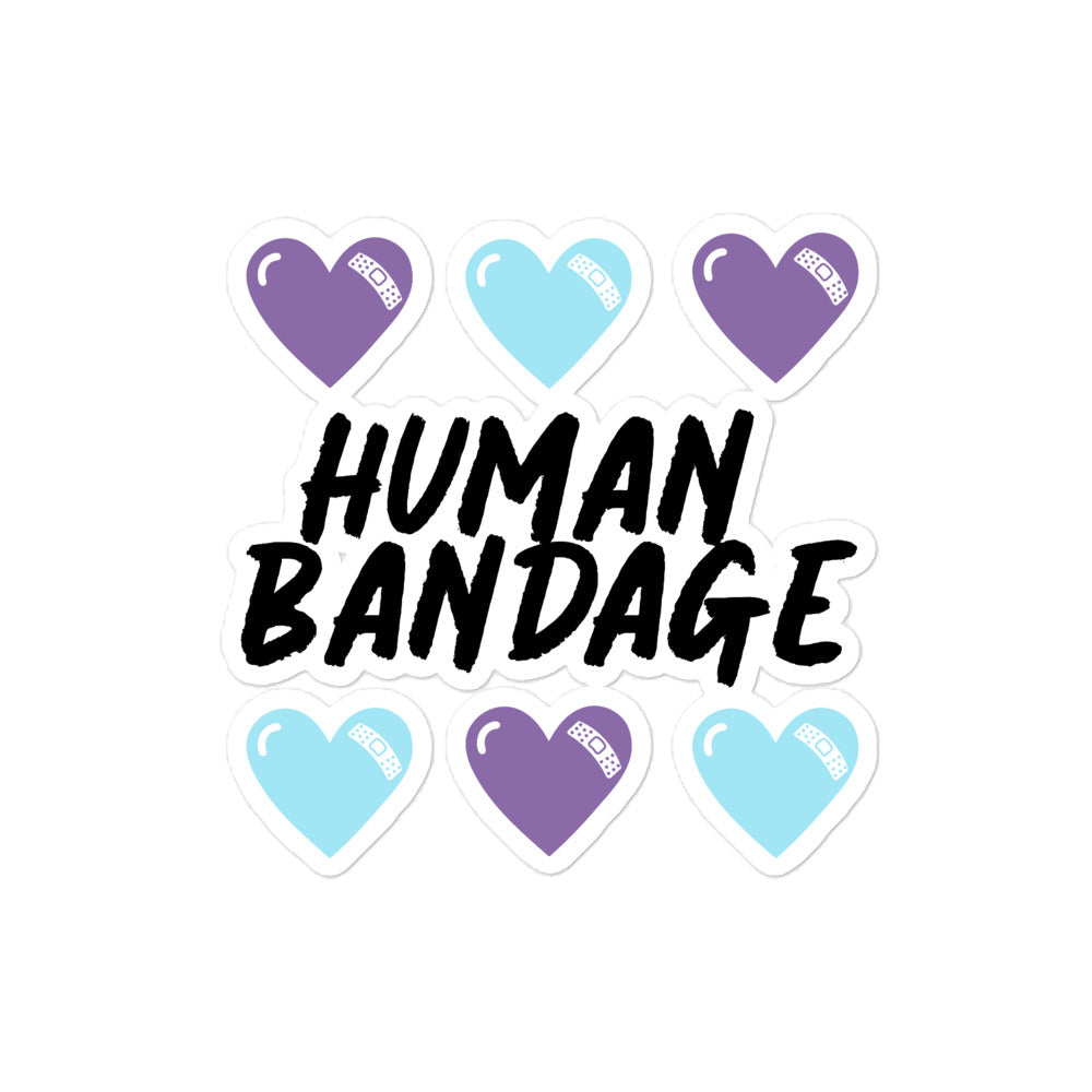 Human Bandage (Purple and Blue)