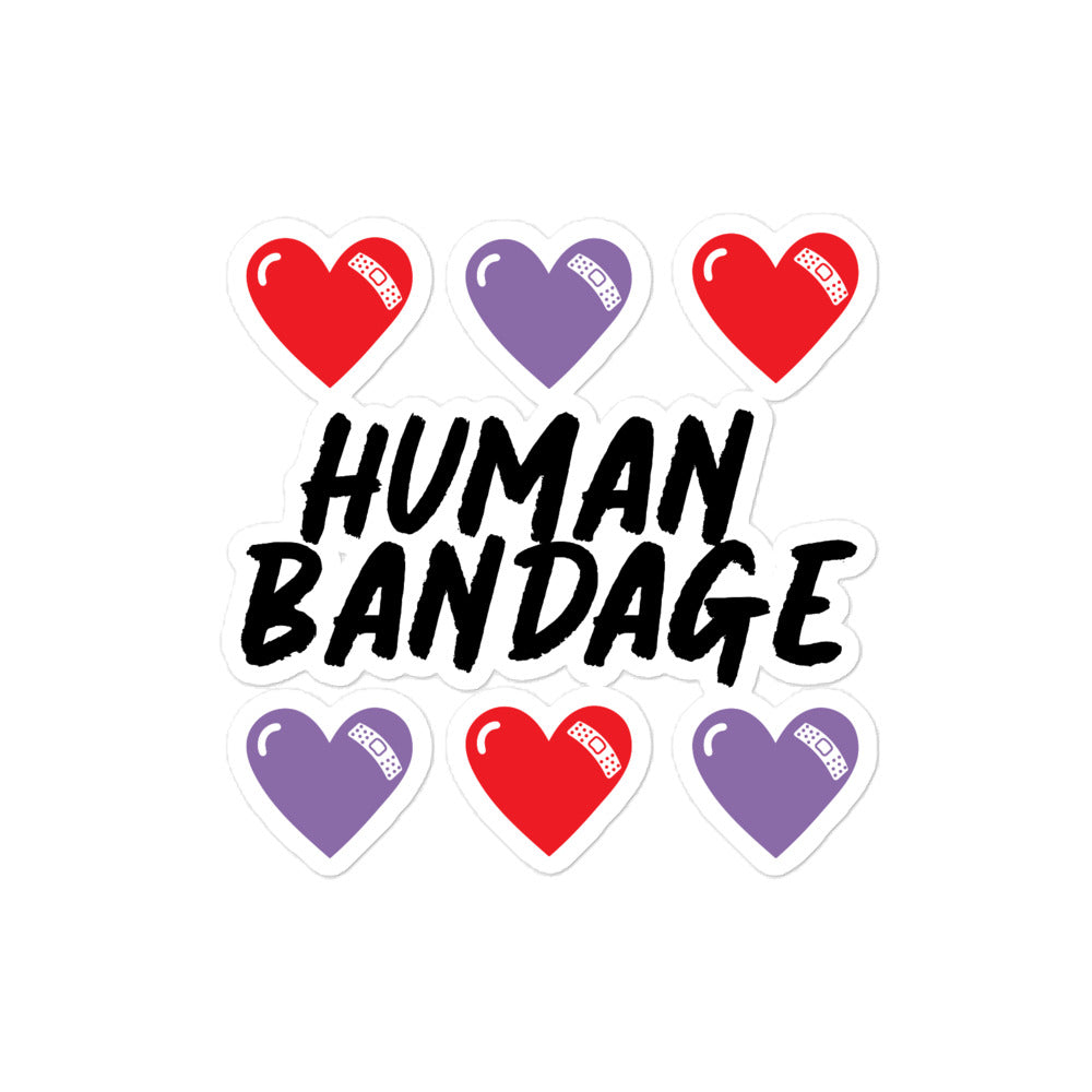 Human Bandage (Red and Purple)