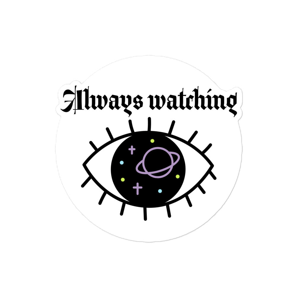 Always watching Sticker