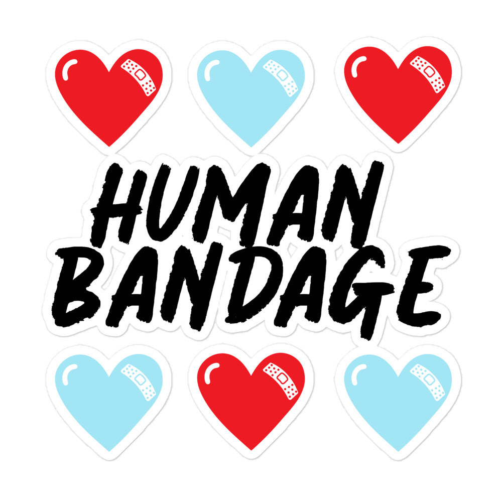 Human Bandage (Red and Blue)