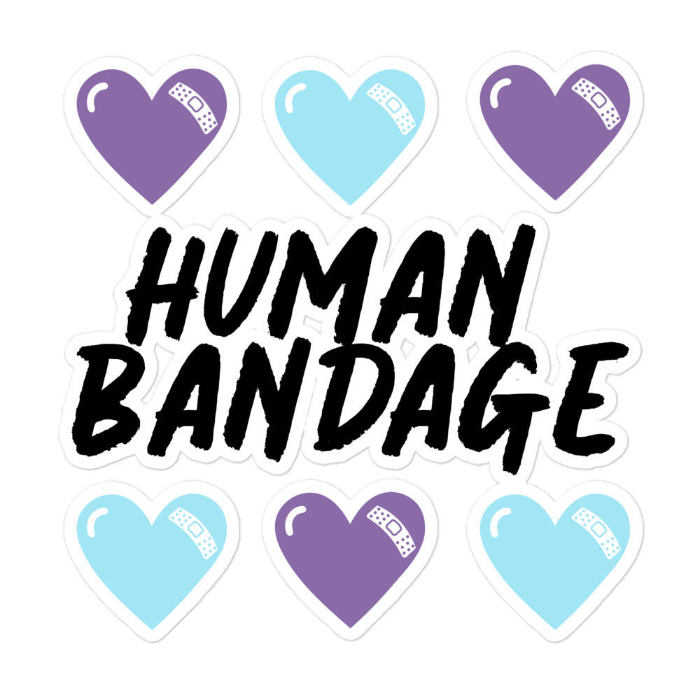 Human Bandage (Purple and Blue)