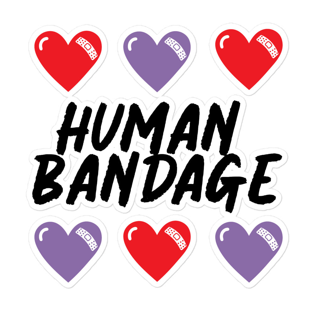 Human Bandage (Red and Purple)