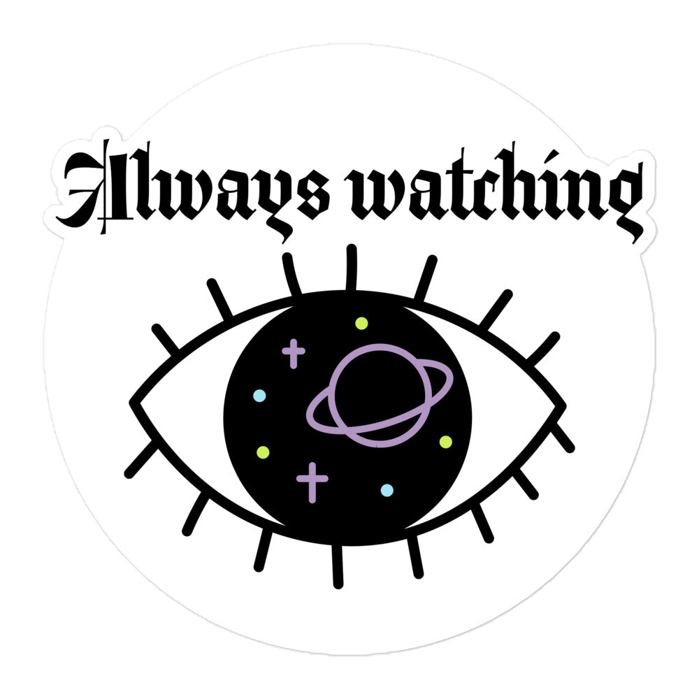 Always watching Sticker